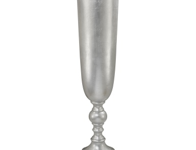 Аксессуар Narrow Urn Silver Leaf Planter Dimond Home