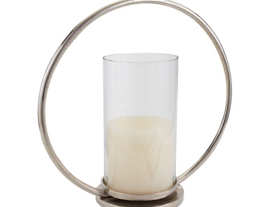 Подсвечник Large Hoop Hurricane Dimond Home