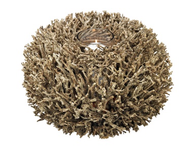 Подсвечник Briar Candle Holder In Light Washed Wood Dimond Home