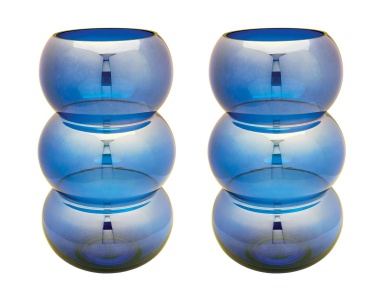 Подсвечник Cobalt Ring Votive - Set Of 2 Dimond Home