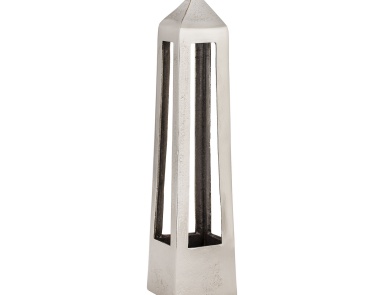 Подсвечник Nickel Plated Aluminum Hurricane Dimond Home