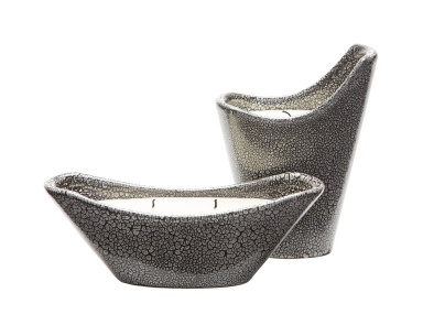Подсвечник Filled Reaction Candleholders In Grey - Set Of 2 Dimond Home