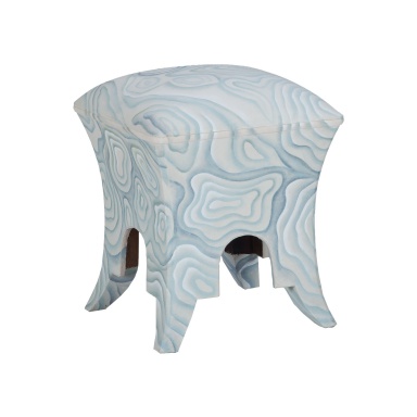 Оттоманка Princess Ottoman With Blue Quartz Motif