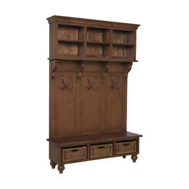 Шкаф Legacy Hall Tree In Brown Stain