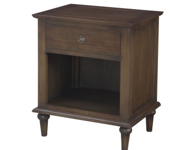 Тумбочка прикроватная Single Drawer Nightstand In Heritage Grey Stain Guild Master (тумба)