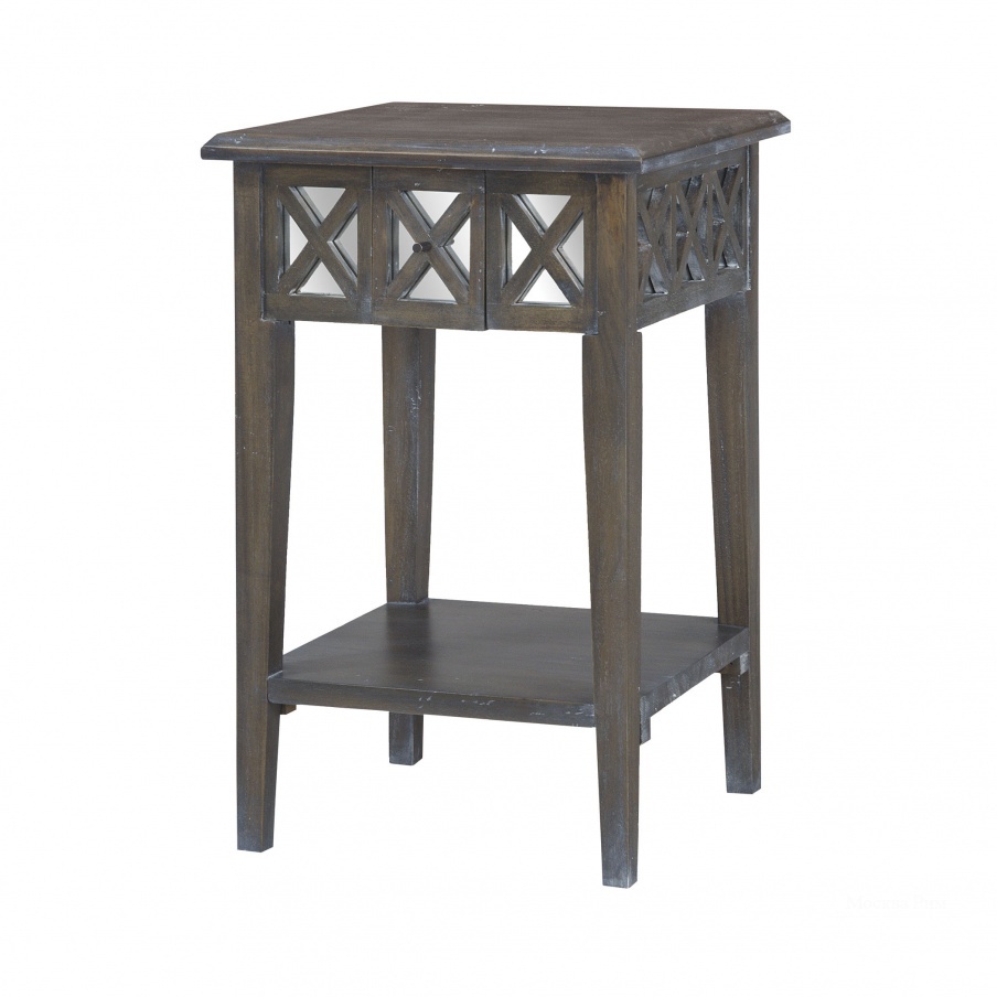 Стол Heritage Side Table In Heritage Dark Grey Stain Guild Master