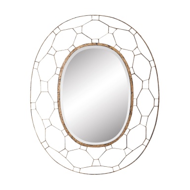 Настенное Manse Metal Frame Mirror