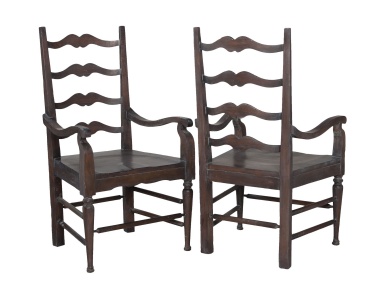 Стул Farmhouse Ladderback Arm Chair - Pair Guild Master