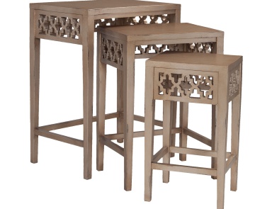 Стол Manor Nesting Tables Guild Master (стеклянный стол)