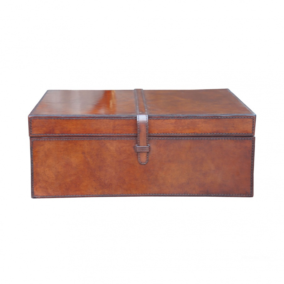 Коробочка для хранения Large Stitched Leather Box Guild Master
