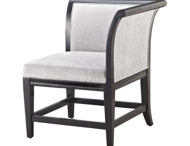 Кресло Ostrava Chair In Black And Silver Sterling