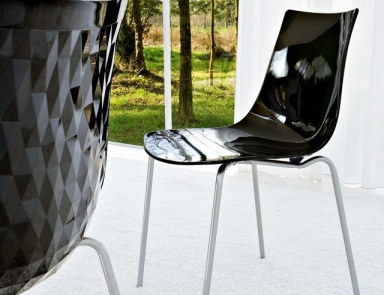 Стул из технополимера на стальных ножках Ice, Calligaris
