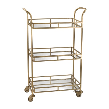 Стол сервировочный (столик) Gold Bar Cart