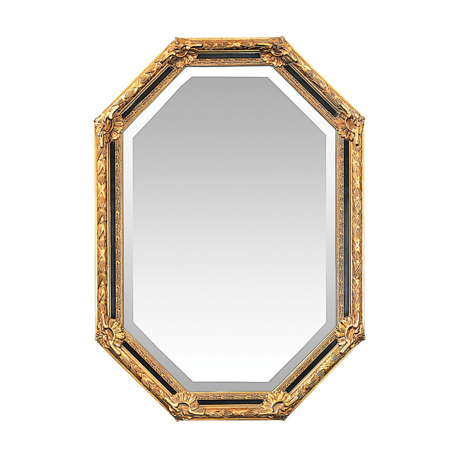 Настенное Inlay Octagon Beveled Mirror Sterling