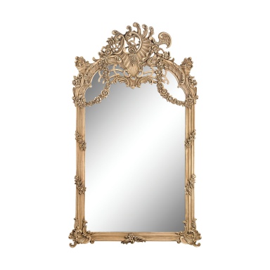 Настенное Renaissance Scroll Mirror In Russian Oak