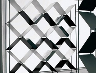 Стеллаж из хромированной стали Boxter, Cattelan italia