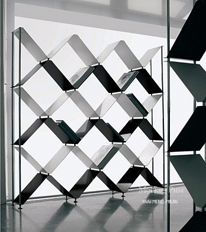 Стеллаж из хромированной стали Boxter, Cattelan italia