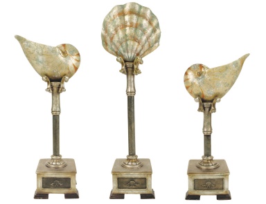 Аксессуар Set of 3 Cultured Seashells Sterling