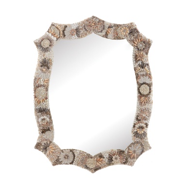 Настенное Long Antoinette Shell Mirror