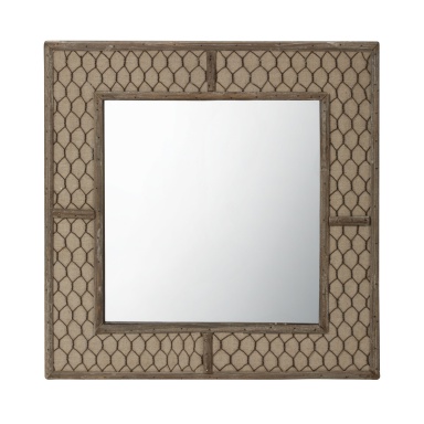 Настенное Canvas Wire Mirror