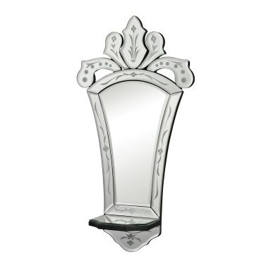 Настенное Holtshire Mini Venetian Mirror With Shelf