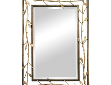 Настенное Rhyle Metal Frame Branch Framed Mirror Mirror Masters