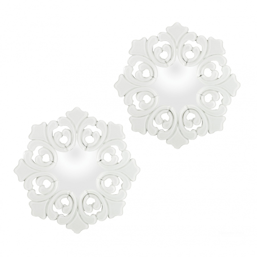 Настенное Snowflake Super White Glass Mirror Mirror Masters