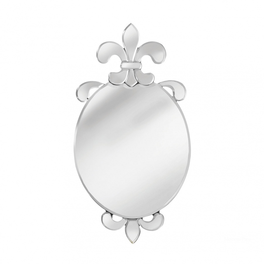 Настенное Fleur De Lis Crested French Beveled Mirror Mirror Masters