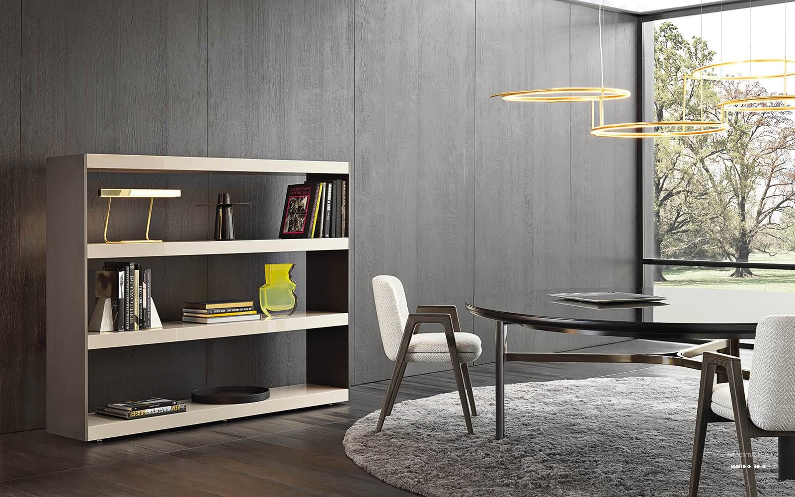 Книжный шкаф Carson, Minotti - Мебель МР