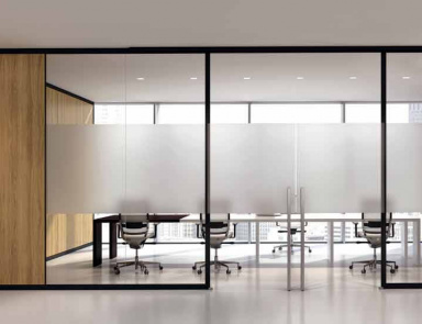 Стеклянная перегородка Aria, Babini Office