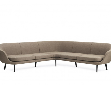 Модульный, четырехместный угловой диван Sum, Normann Copenhagen