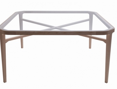 Стол обеденный на каркасе из массива дуба Erik, Lema